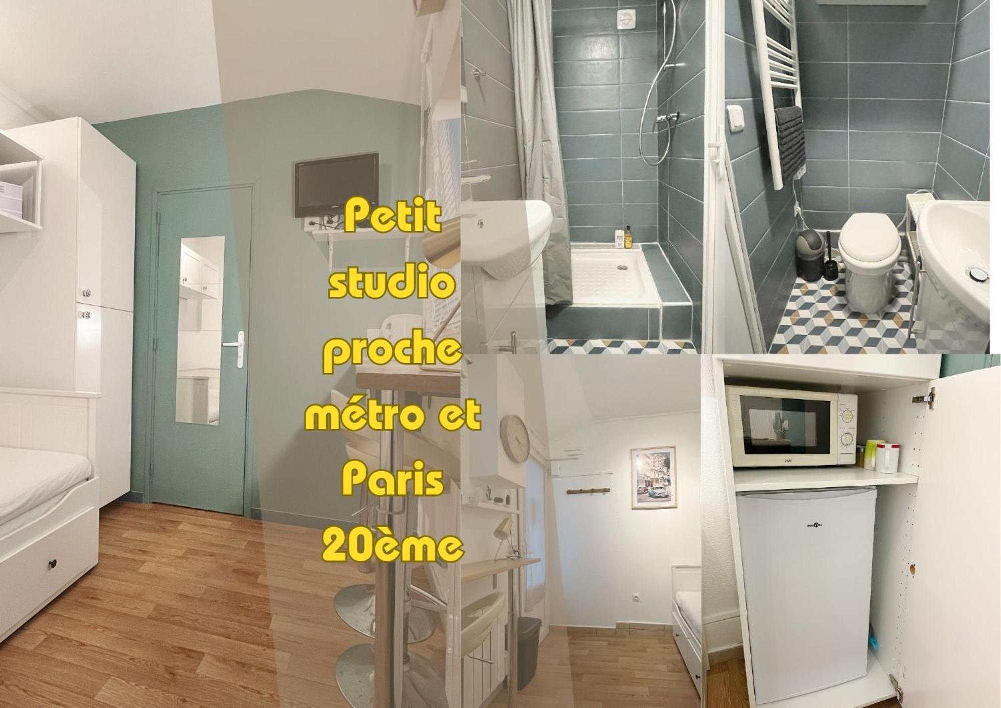 #1 Petit Studio Pres Du Metro L9 Bagnolet Kültér fotó
